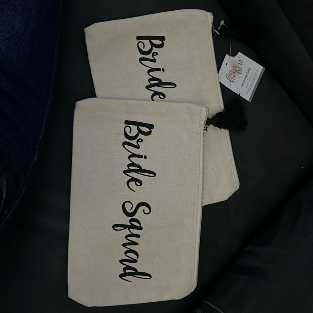 Bride Squad cosmetic bag